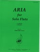 Aria for Solo Flute Unaccompanied cover